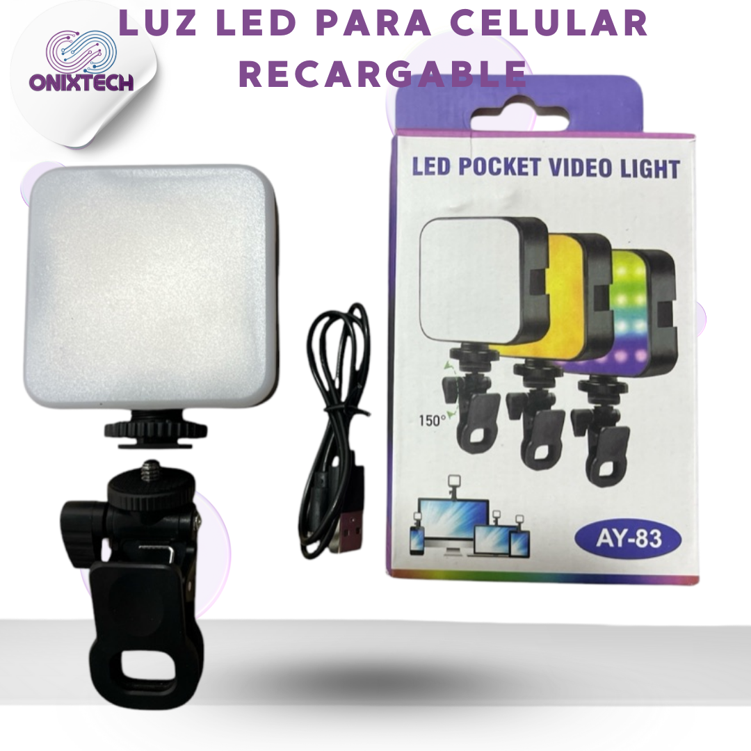 Luz Led Para Celular RECARGABLE
